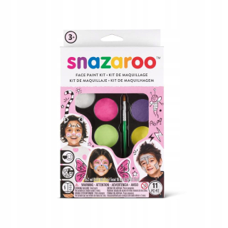 Farby na tvár Snazaroo 8 ks x 2 ml